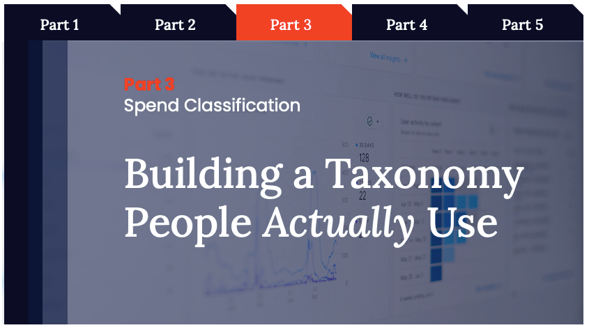 Building a Procurement Taxonomy People Actually Use