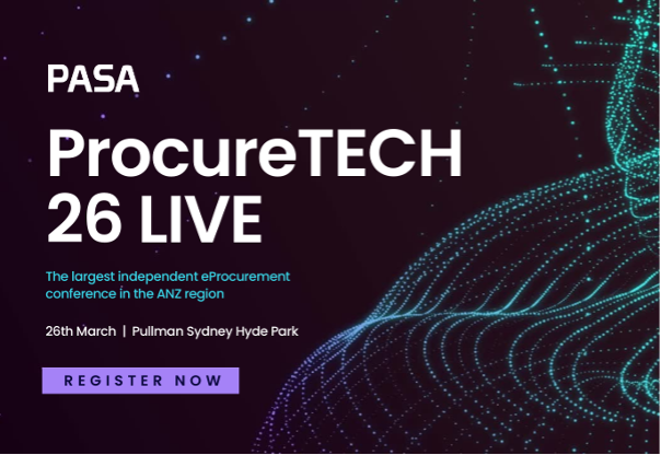 Procurement leaders analysing AI and eProcurement technology trends at ProcureTECH 2026 in Sydney